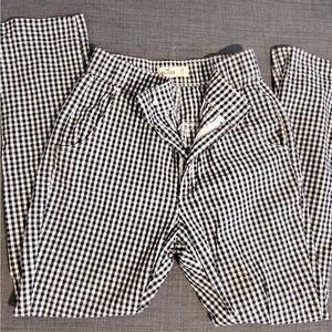 Checkered Black & White Smartpants